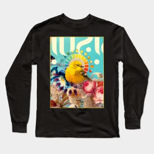 symbiosis, part III – yellow bird, rainbow jewels Long Sleeve T-Shirt